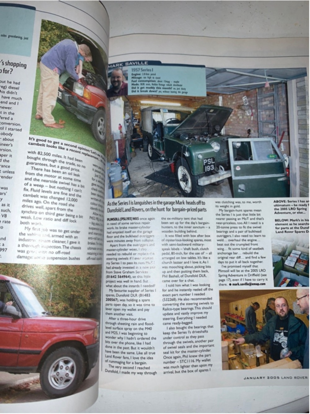 Land Rover Owner International Magazine January 2005 - Picture 3 of 8